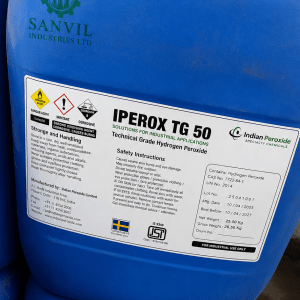 Premium Iperox TG 50 organic peroxide initiator for polyester resin curing, fiberglass, and composite manufacturing supplied by Sanvil Industries Ltd.