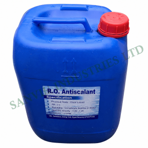 Antiscalant for reverse osmosis systems, borehole water treatment, membrane protection and industrial water purification from Sanvil Industries Ltd.