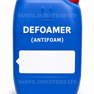 Premium Defoamer for water treatment, wastewater treatment, paints, detergents, paper manufacturing, and industrial applications supplied by Sanvil Industries Ltd.