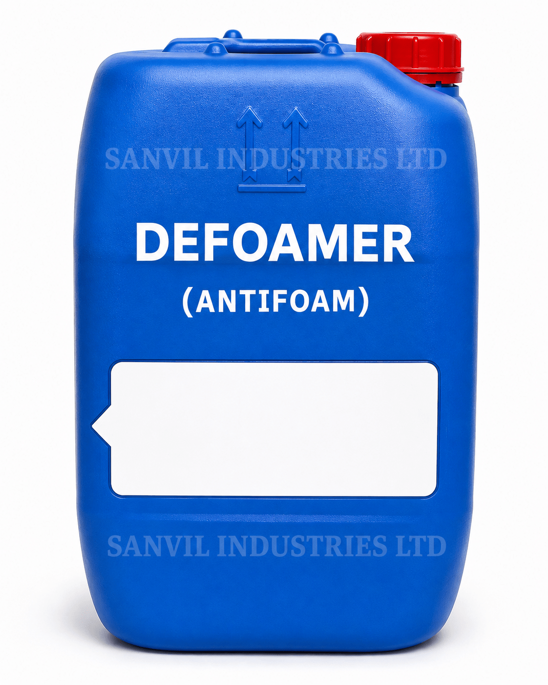 Premium Defoamer for water treatment, wastewater treatment, paints, detergents, paper manufacturing, and industrial applications supplied by Sanvil Industries Ltd.