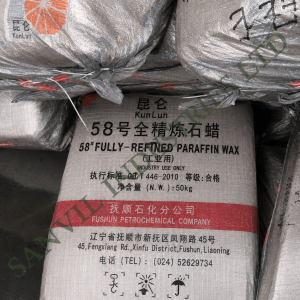 White refined paraffin wax for candle making, cosmetics, packaging, rubber processing and industrial manufacturing supplied in Kenya.