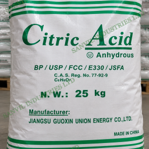 Citric Acid for food processing, beverages, detergents, cosmetics, descaling, cleaning and industrial manufacturing in Kenya.