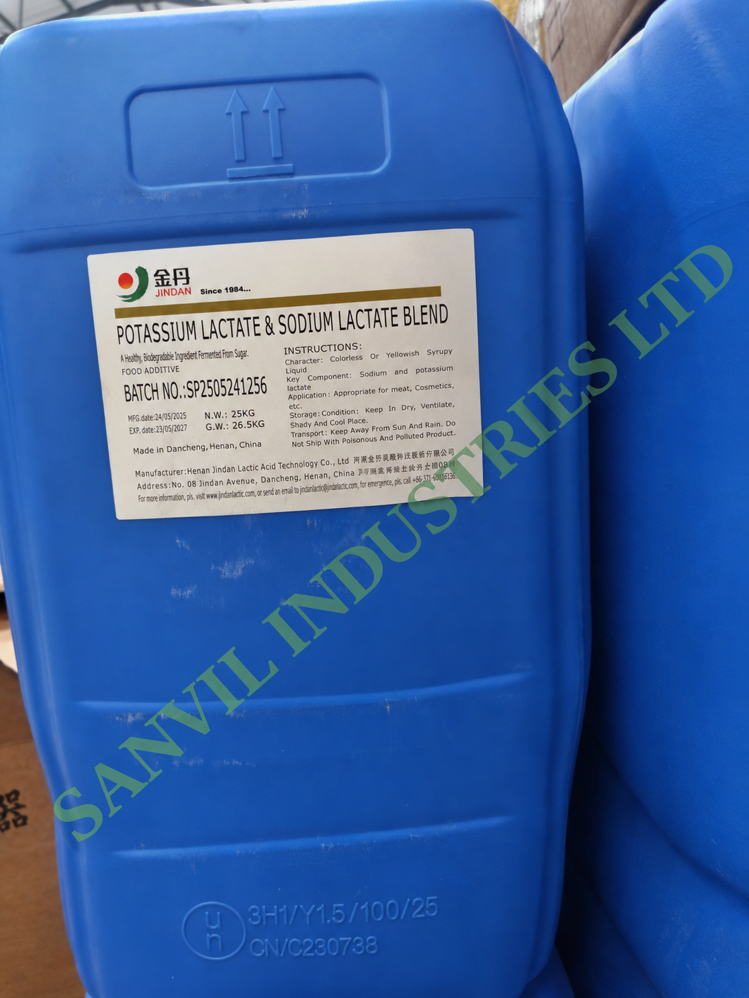 Food-grade potassium lactate and sodium lactate blend for meat, poultry, seafood and commercial food processing in Kenya.