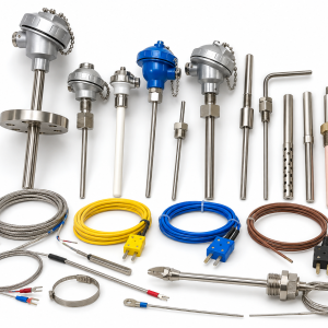 Type K and Type J thermocouples for furnaces, ovens, boilers, heating equipment and industrial temperature control in Kenya.