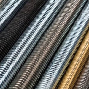 Galvanized and stainless steel threaded rods for HVAC ducting, pipe supports, construction and industrial installations in Kenya.